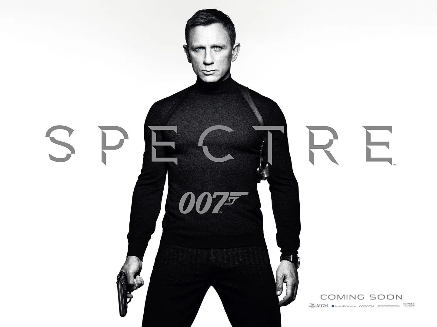 Uue Bondi filmi «Spectre» reklaamplakat