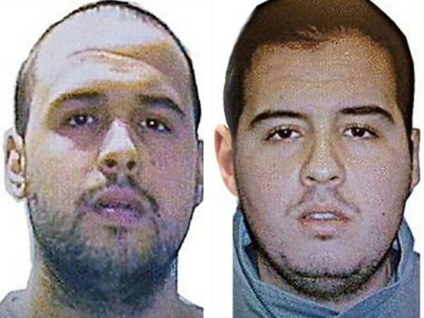 Vasakul on Khalid ja paremal Ibrahim El Bakraoui.
