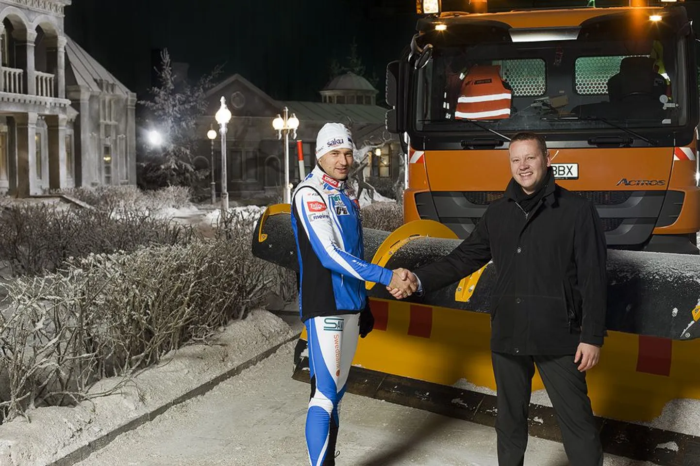Kahekordne olümpiavõitja ja maailmameister Andrus Veerpalu ning osaühingu Meiren Engineering müügi– ja
turundusjuht Toomas Uibo sõlmisid  2009/2010 suusahooajaks sponsorlepingu.