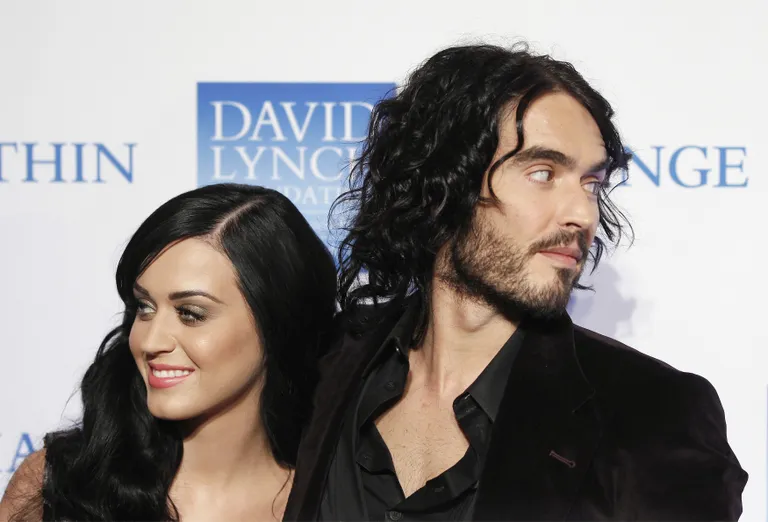 Katy Perry ja Russell Brand.
