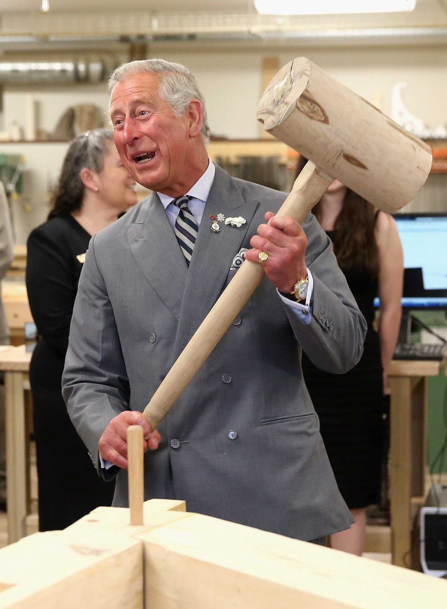 Walesi prints Charles viibib neljapäevasel külaskäigul Kanadas. Foto on tehtud 20. mail Hollandi kolledžis (Charlottetown).