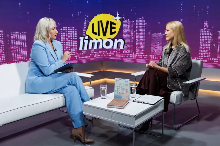 Астролог Ольга Кирну и ведущая Limon LIVE Светлана Карабут.