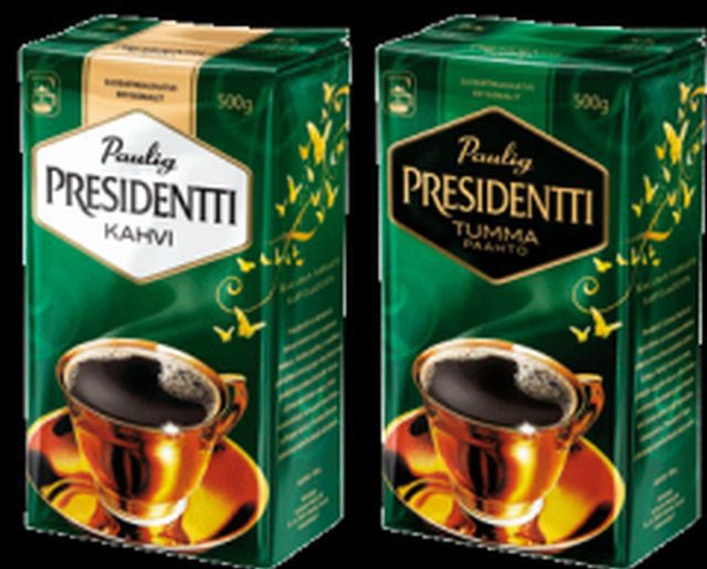 Pauligis toodetav kohv Presidentti