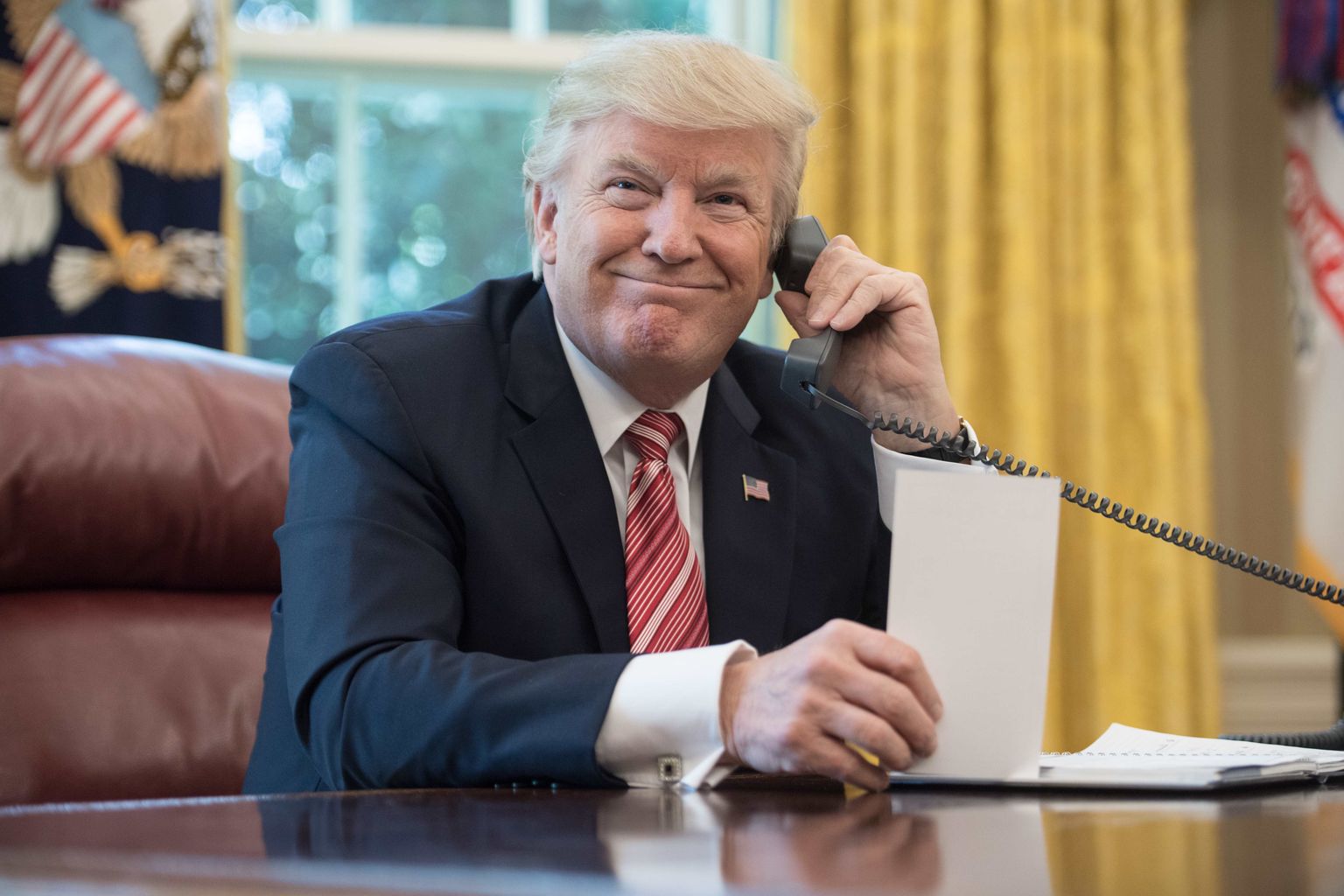 USA president Donald Trump.