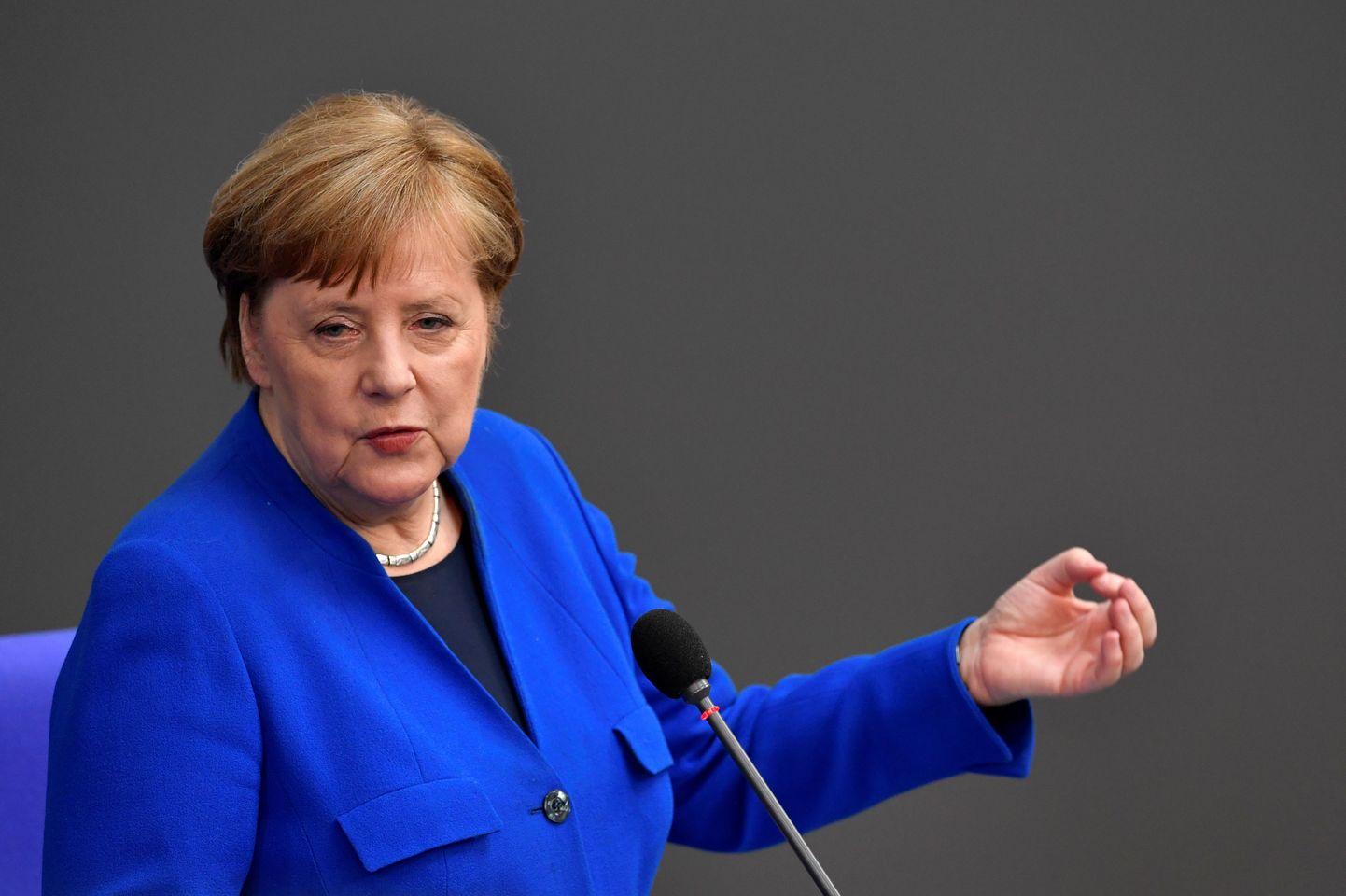 Saksamaa liidukantsler Angela Merkel tõdes täna Bundestagis, et tal on tõendeid Venemaa häkkimisest.