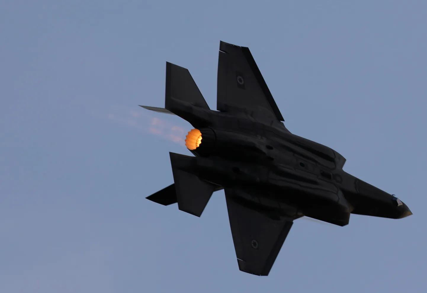 Iisraeli hävitaja F-35.