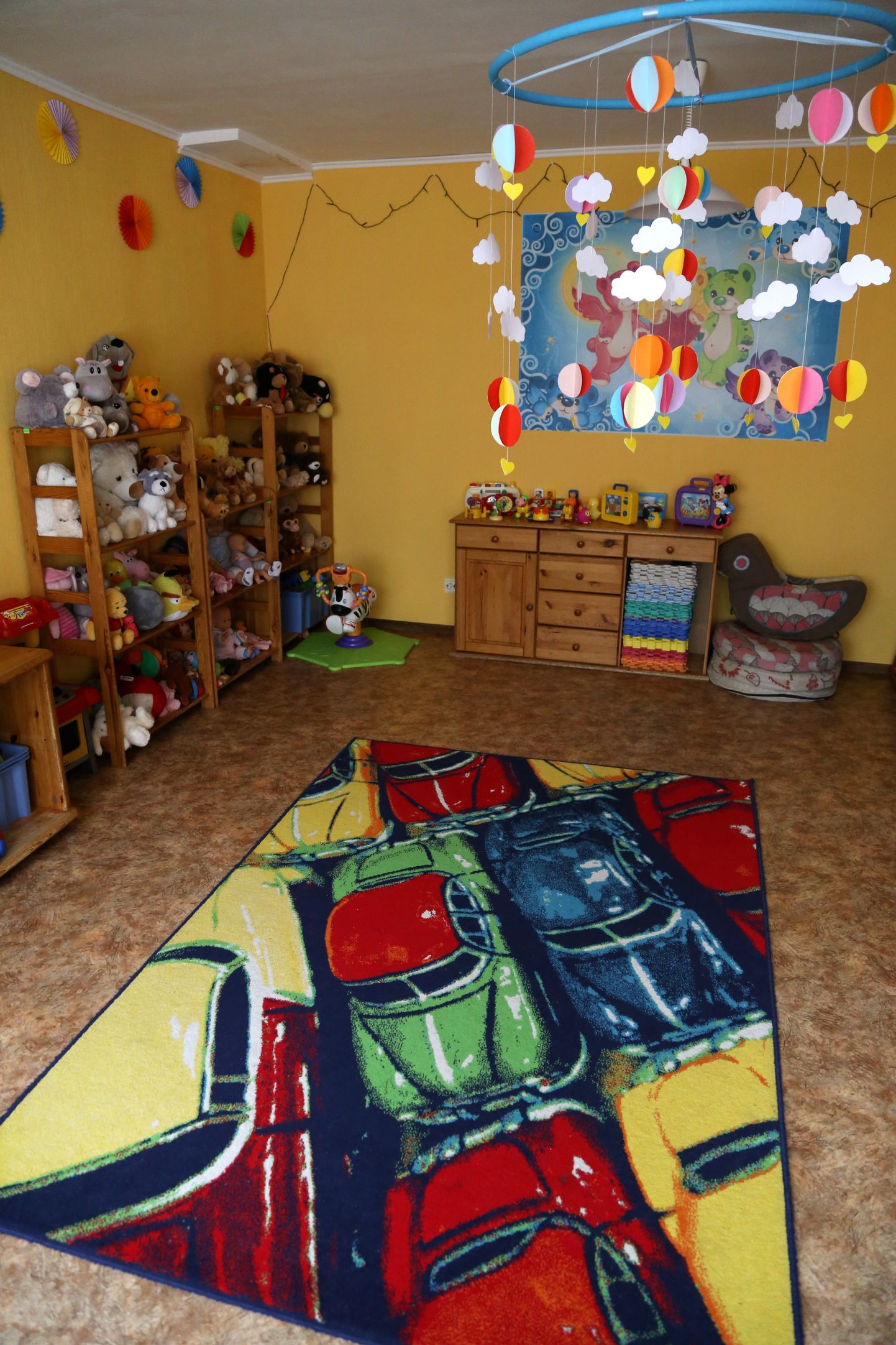 Jelgavas bērnu sociālās aprūpes centra telpas. Ilustratīvs attēls.