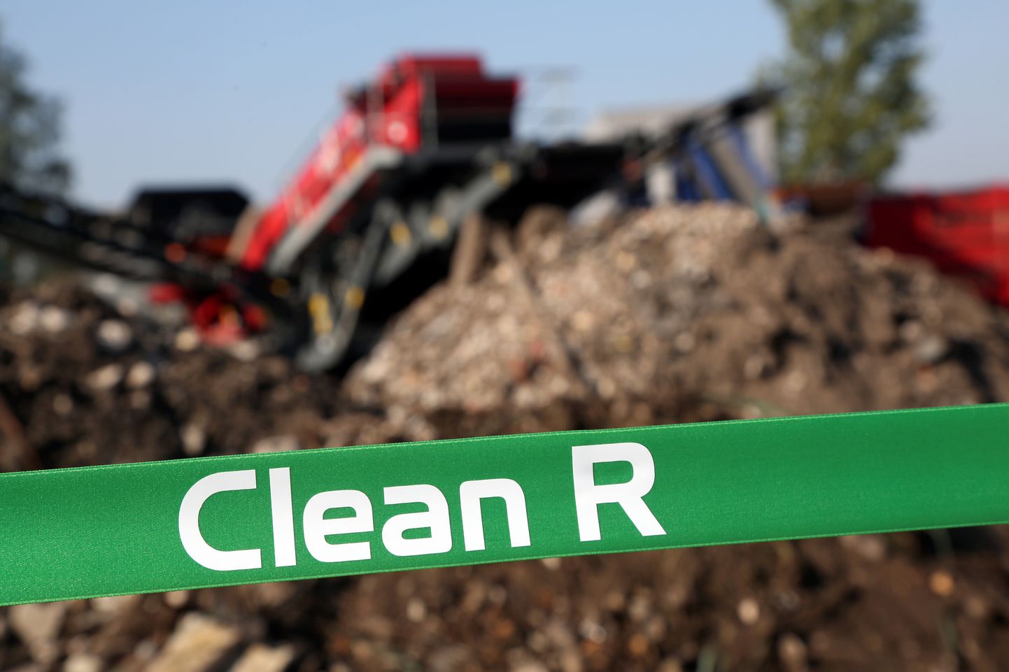 "Clean R" jaunā būvniecības atkritumu šķirošanas un pārstrādes centra "Nomales" atklāšanas pasākums.