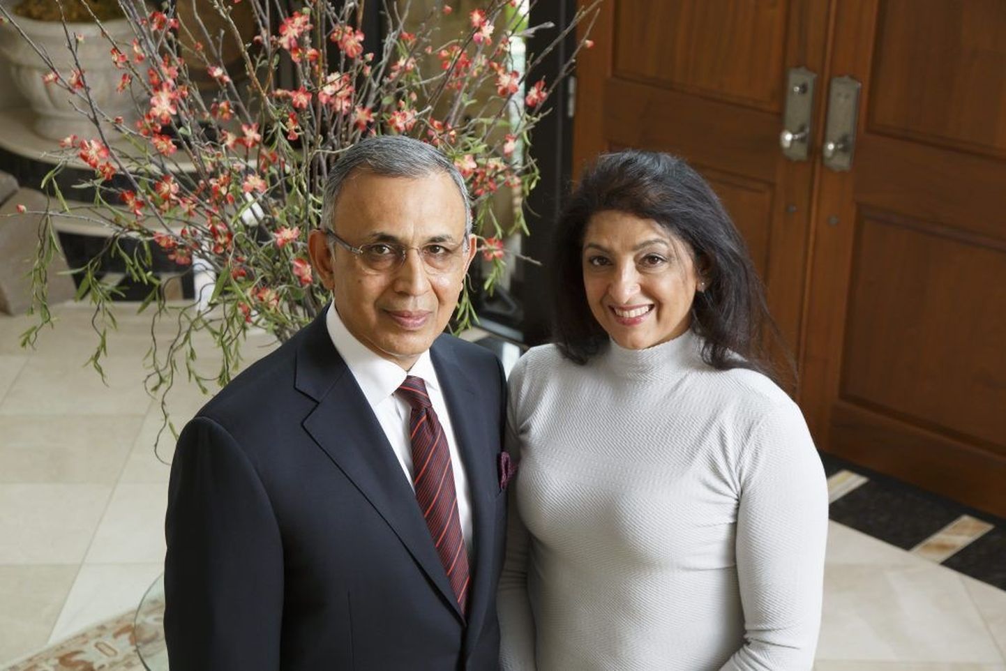 Доктор Омар Атик и его жена