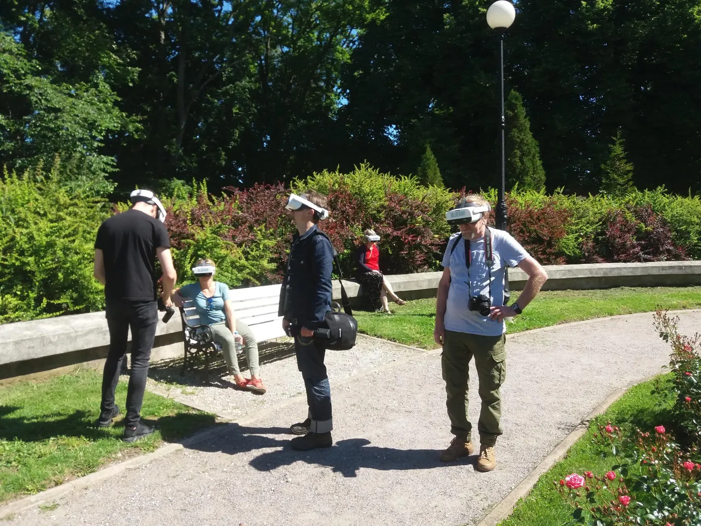 Virtuaalreaalsuse prillid näitavad Oru lossi täies hiilguses.