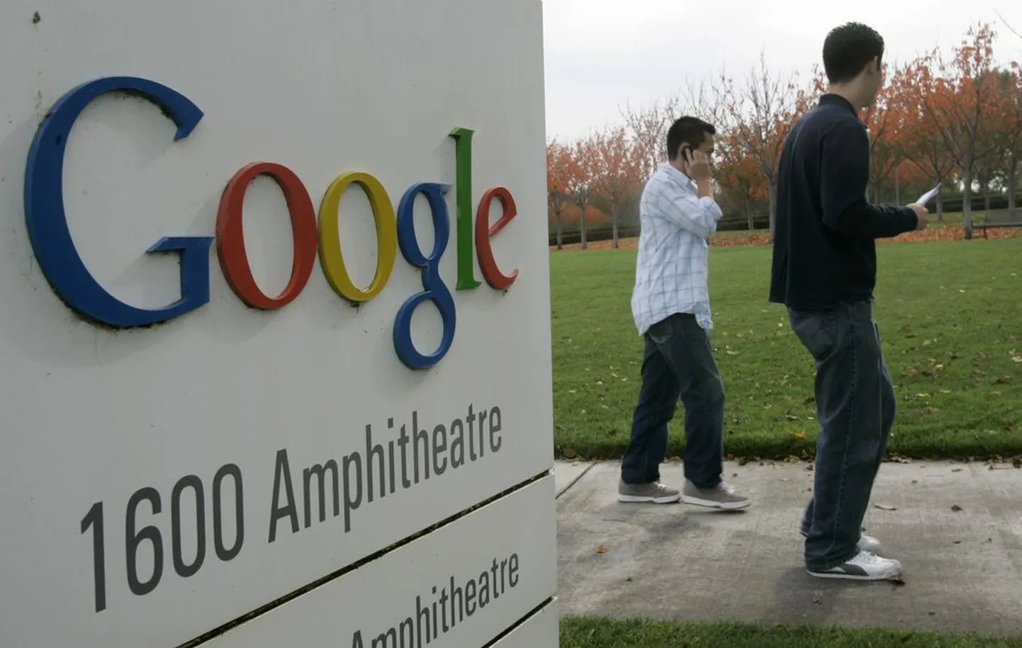 Google`i peakontori silt Californias Mountain View nimelises linnas