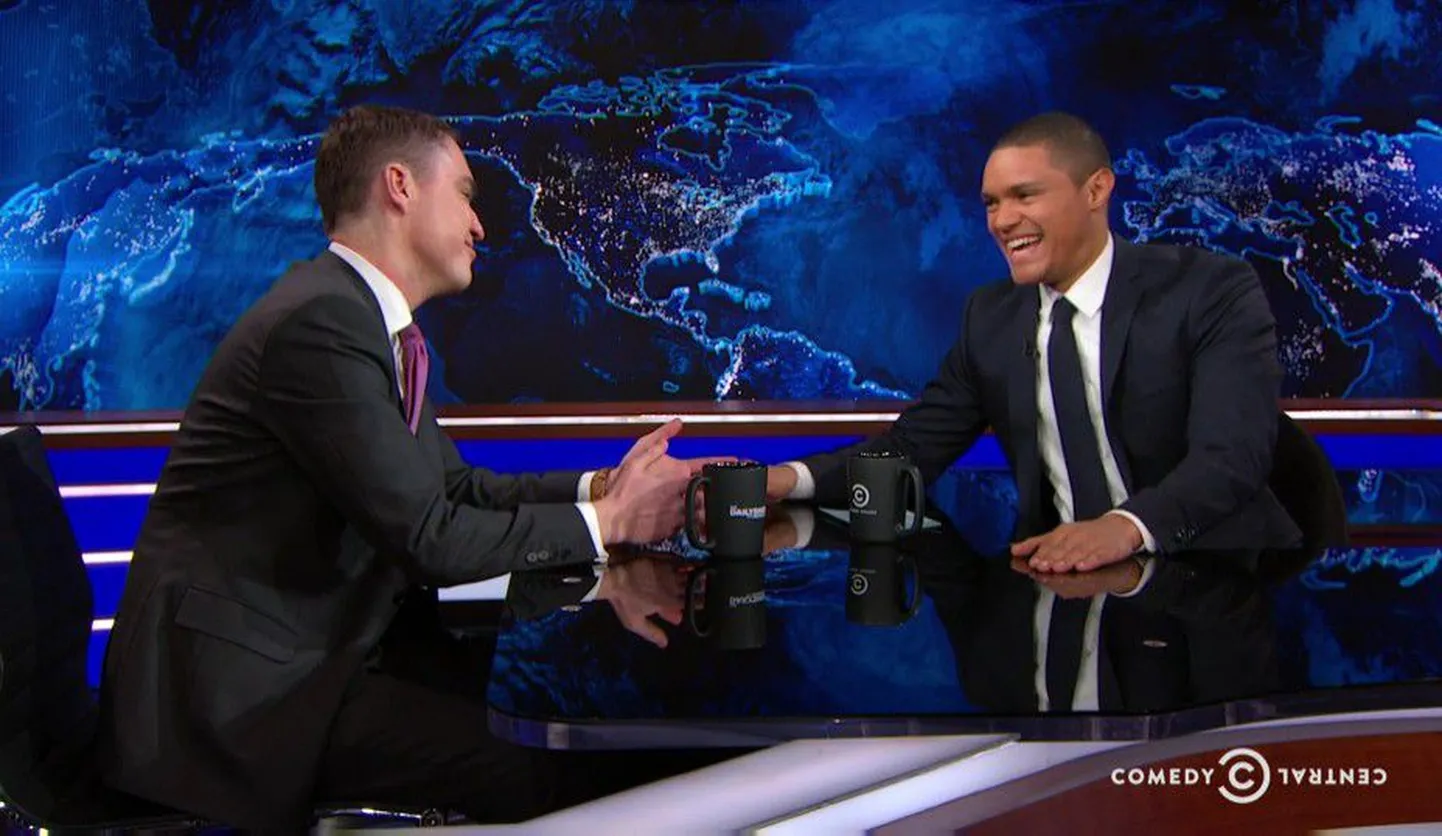 Taavi Rõivas ja Trevor Noah