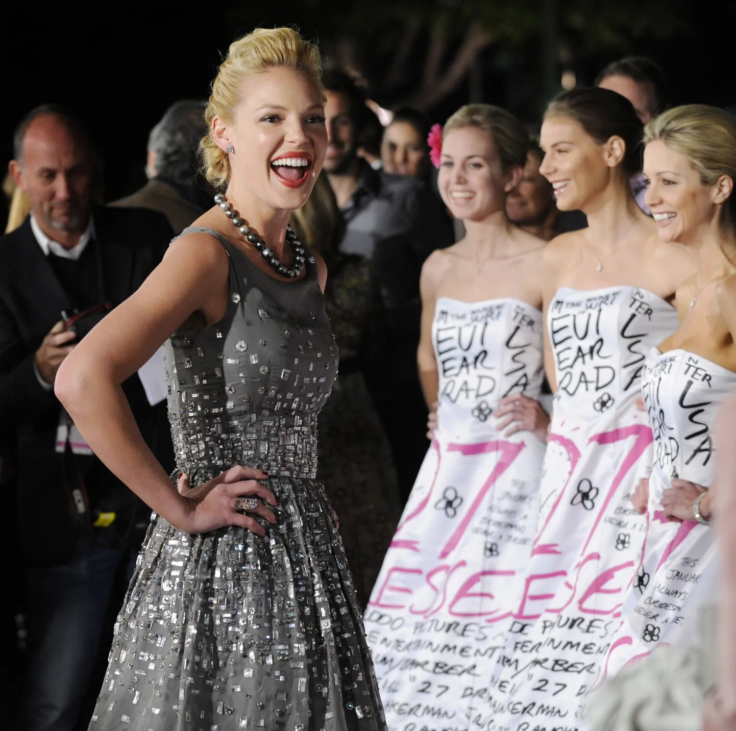 Filmi «Pulmasõltlane» («27 Dresses») staar Katherine Heigl