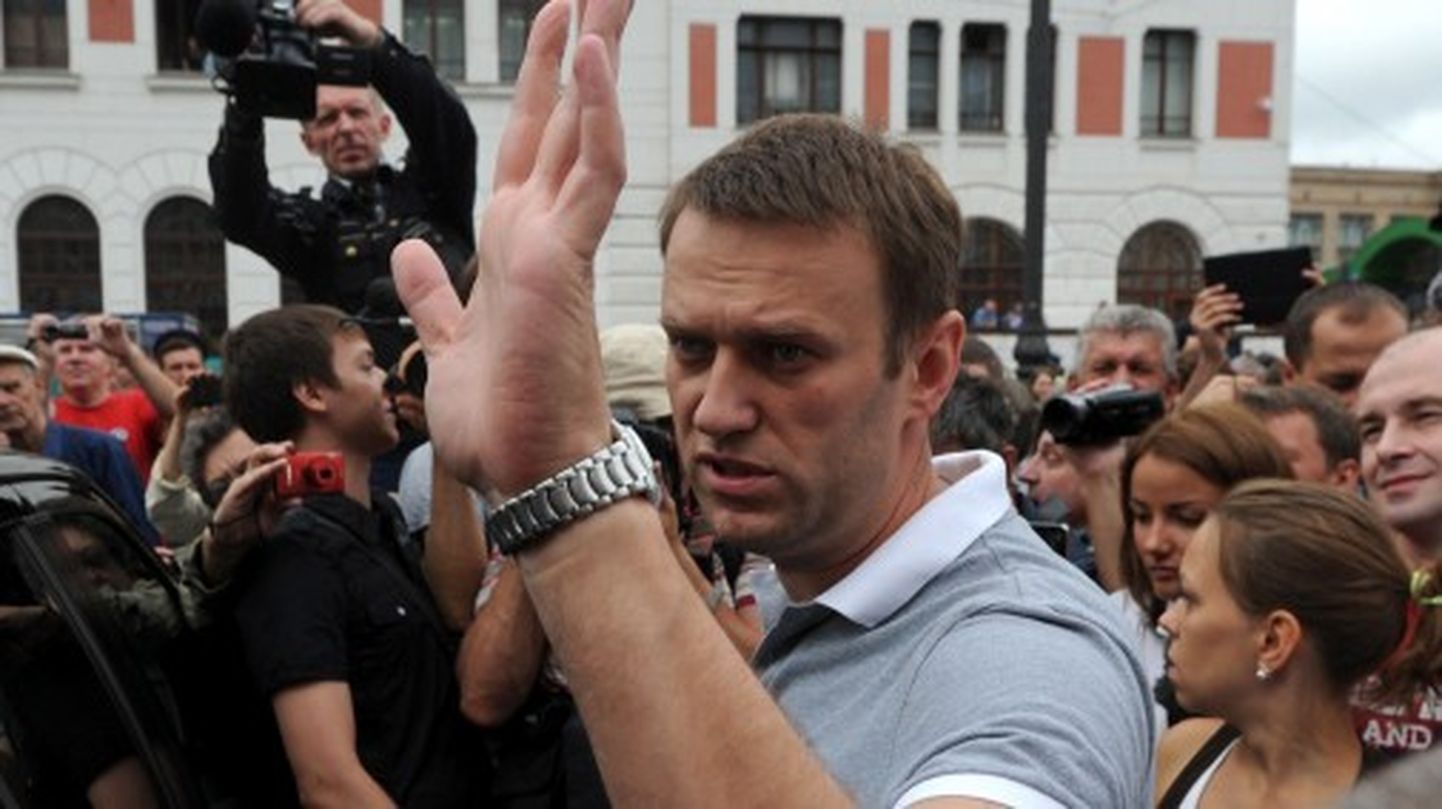 Krievijas opozīcijas līderis Aleksejs Navaļnijs