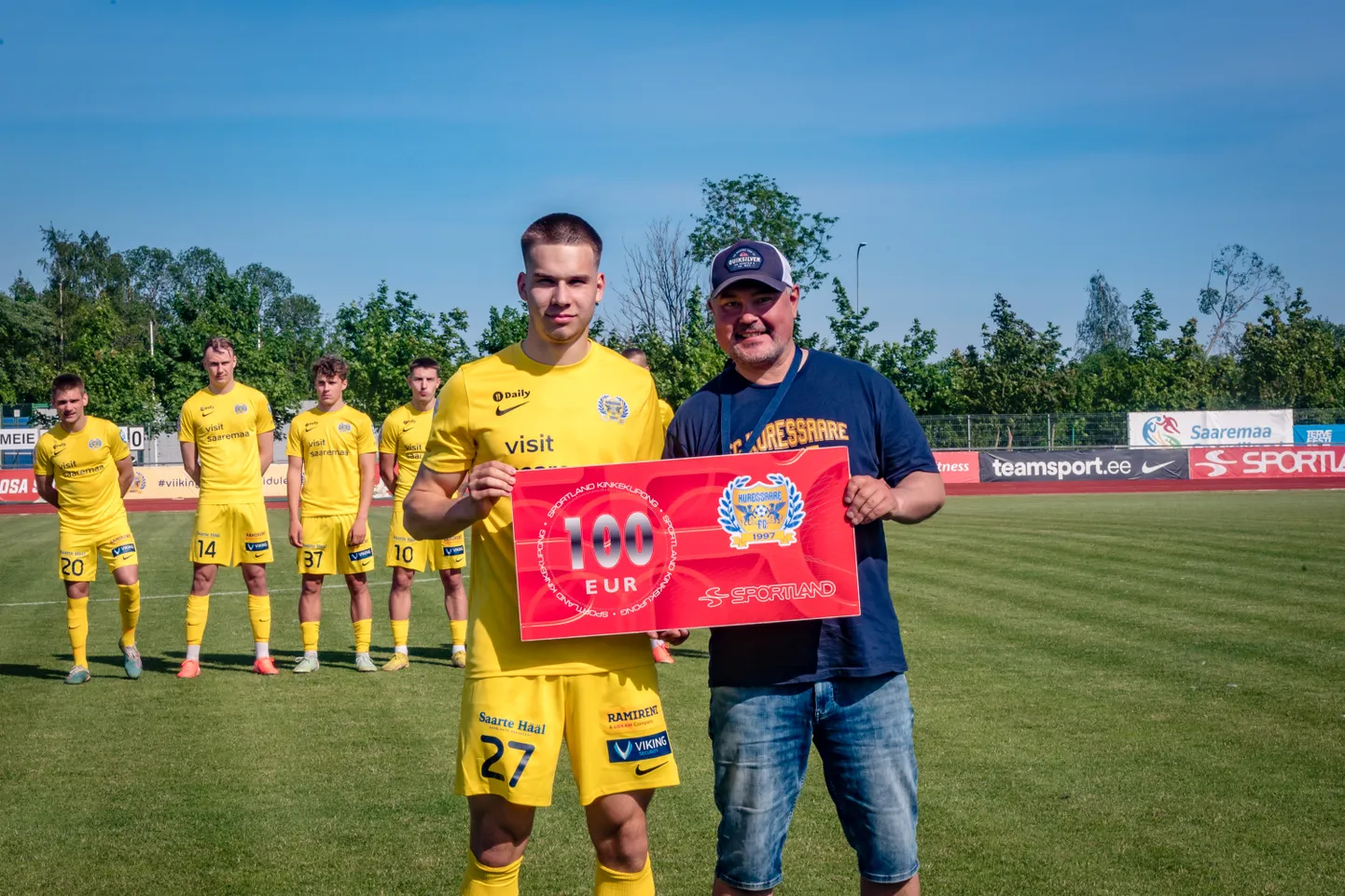 FC Kuressaare maikuu parim mängija on Sten Patrick Prunn