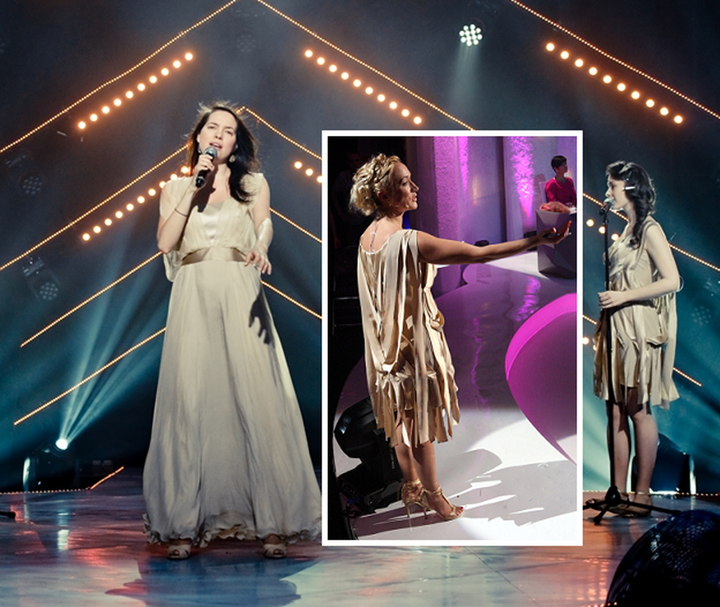 Liina Randpere kleit jõudis Eesti Laulu lavale.