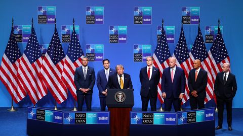 POSTIMEES ANKARAS ⟩ Heatujuline Trump rääkis NATO pressile peamiselt oma võitudest