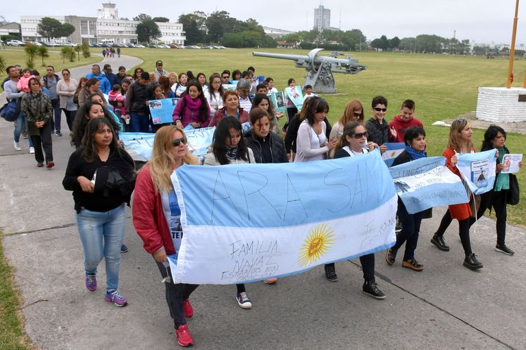 Argentina kadunud allveelaevnike sugulased ja sõbrad