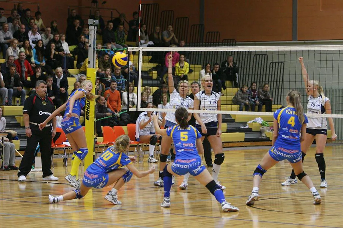 Reedel ja laupäeval kohtuvad Viljandi spordihoones Eesti ja Läti võrkpallinaiskond.