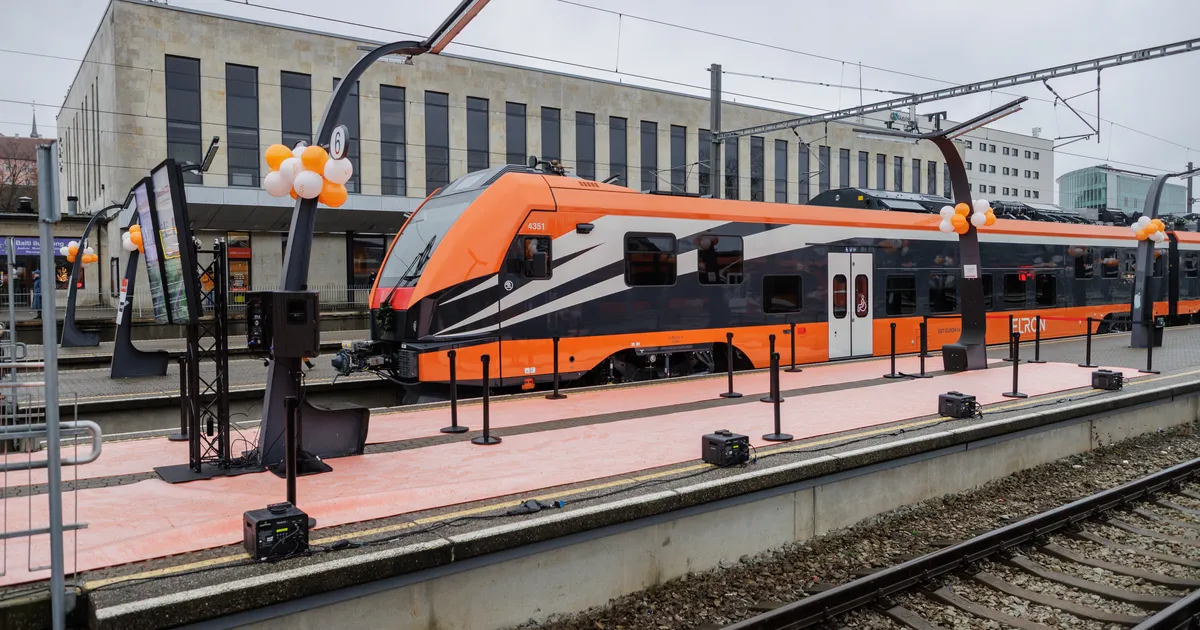 Elron kavandab Tallinna−Tapa elektrirongiliini avamist