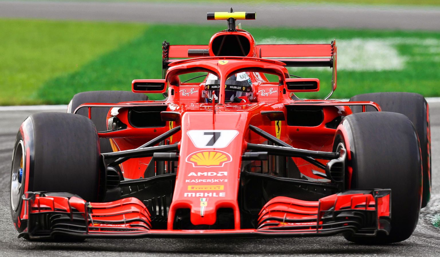 "Ferrari" komandas pilots Kimi Raikonens