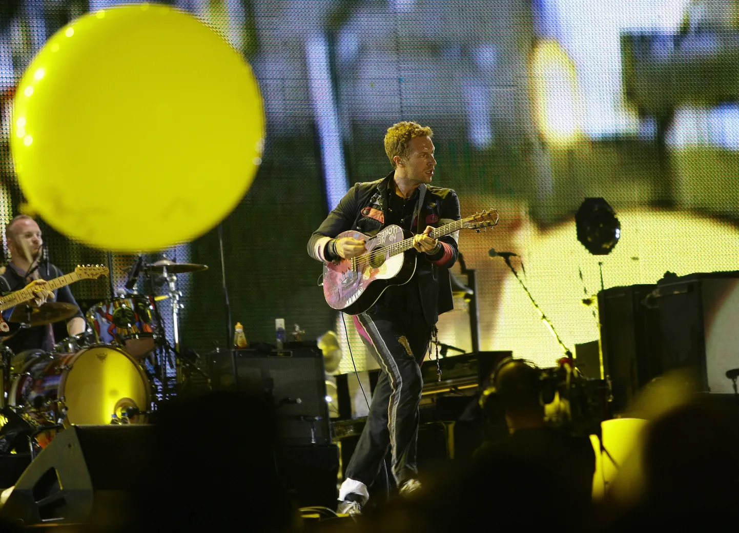 Coldplay kontsert. Pilt on illustratiivne.