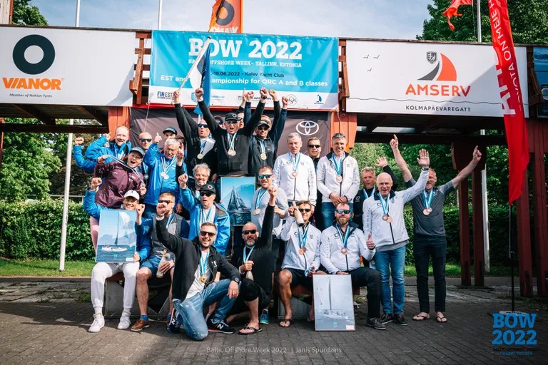 A-klassi esikolmik: Olympic, Matilda 4 ja Forte - Baltic Offshore Week 2022 – ORC A ja B klassi Eesti ja Soome meistrivõistlused – 17.–19.06.2022 Kalevi jahtklubis – 3. päev
