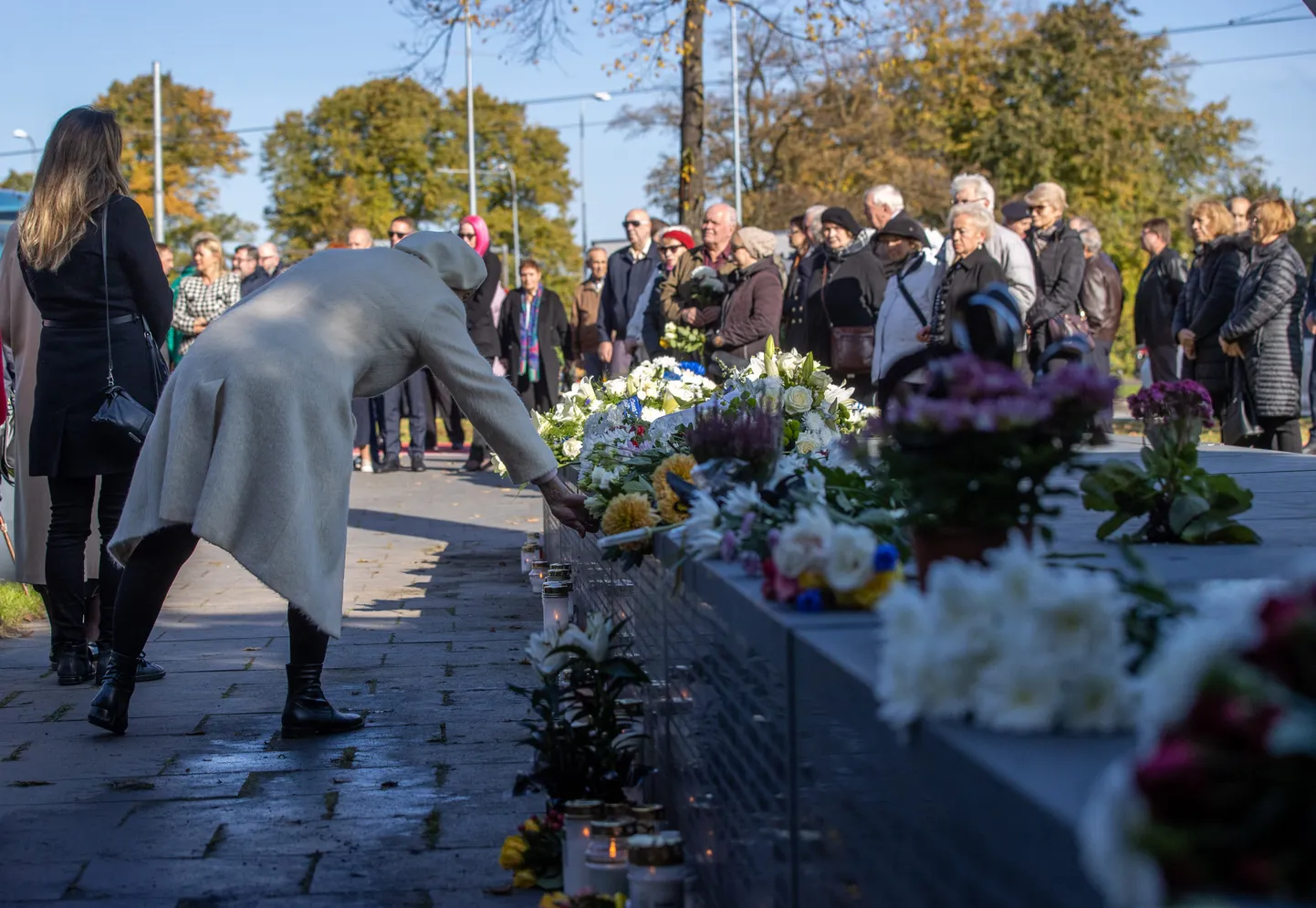 Estonia huku aastapäeva mälestustseremoonia.