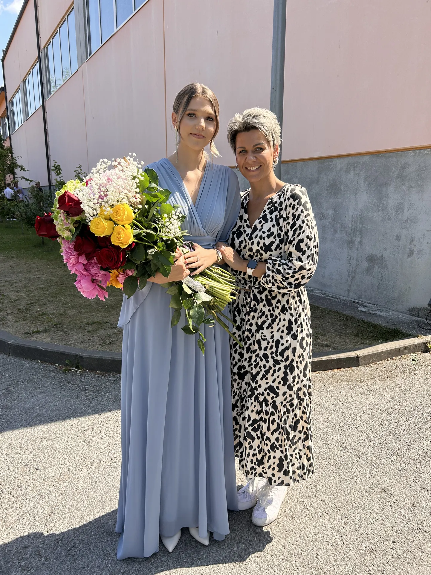 Dagmar Oja tütrega