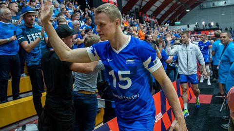 Eesti võrkpalluritel oli välismaal kurb päev