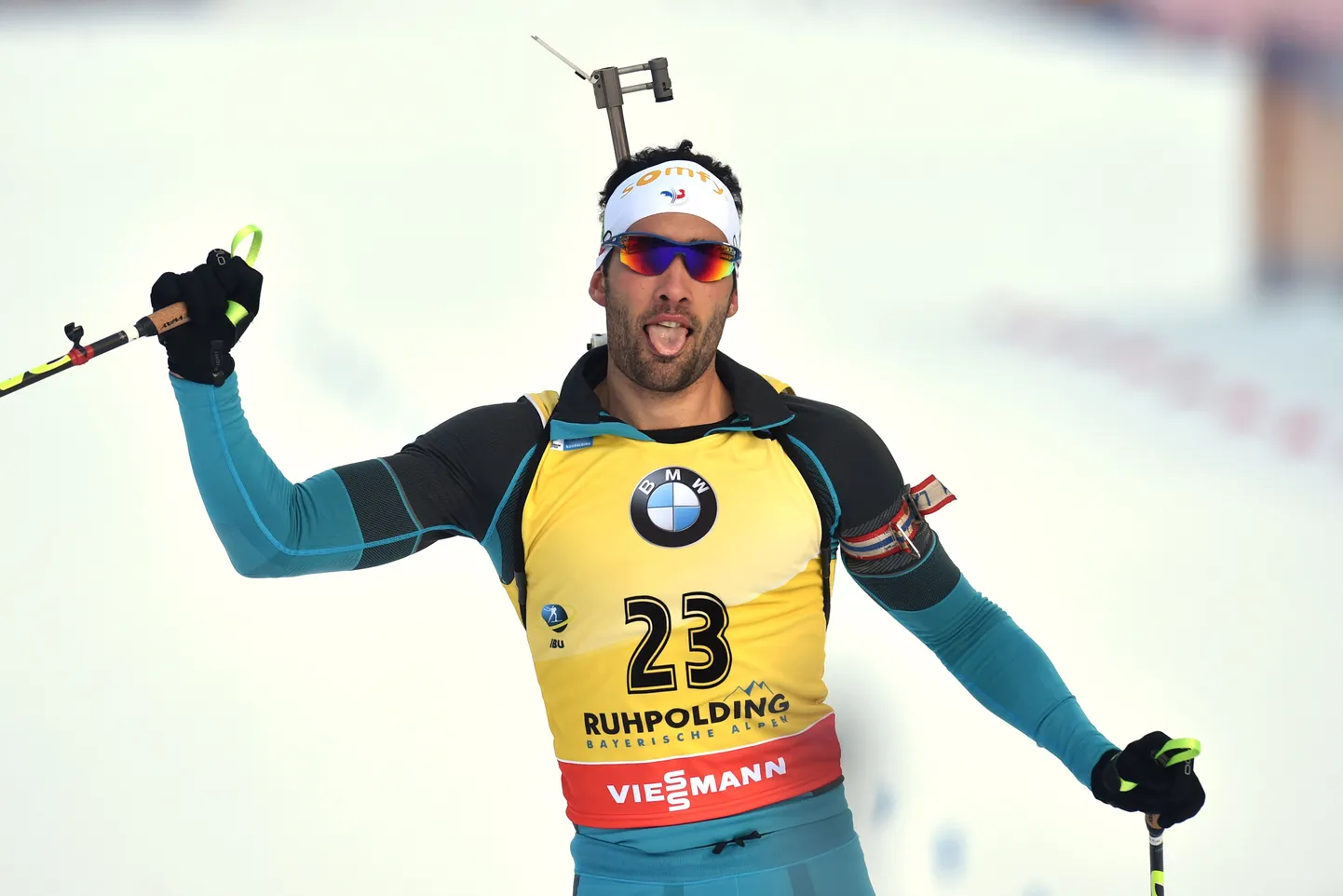 Martin Fourcade leppis ühisstardist sõidus Johannes Thingnes Bö järel teise kohaga.