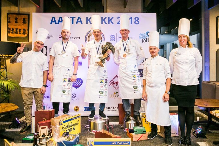 Aasta kokk 2018 finalistid.
