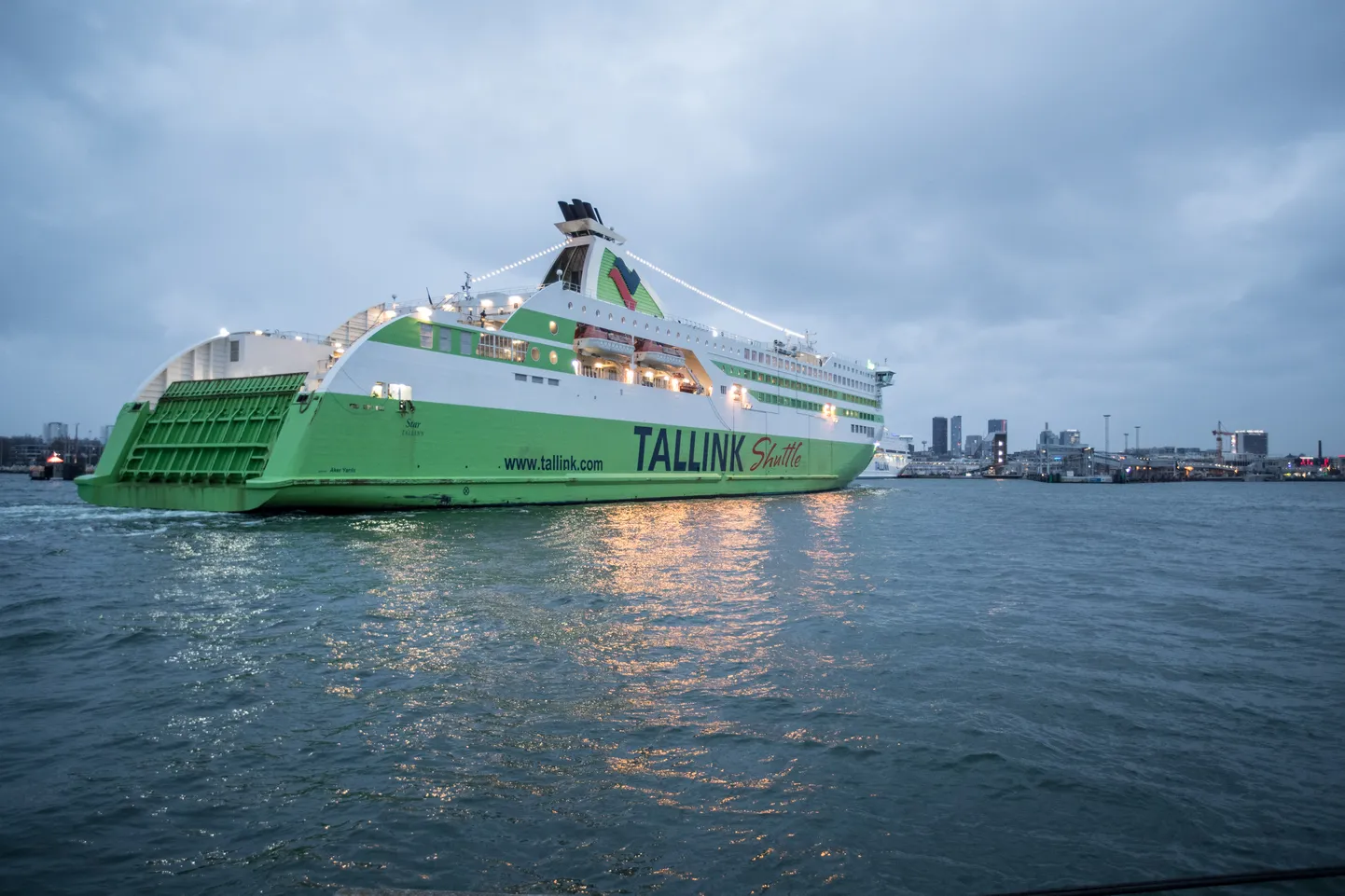 Паром Tallink.