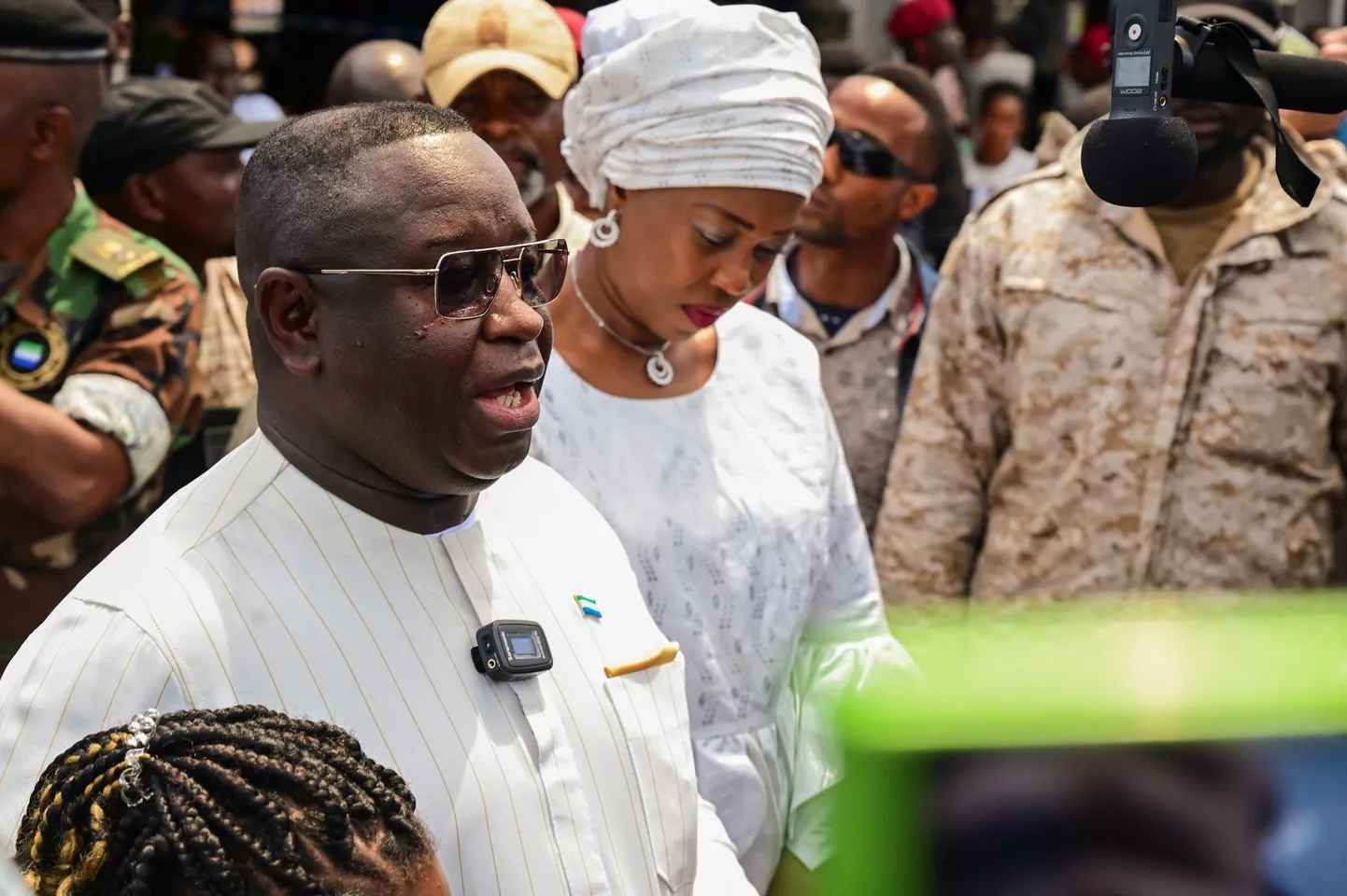 Julius Maada Bio.