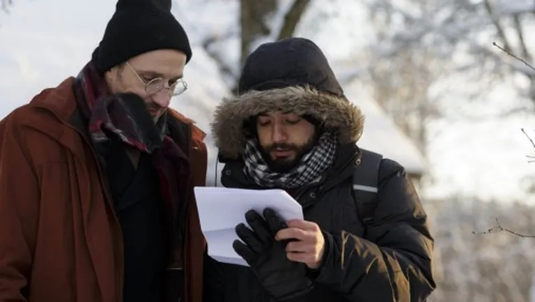 Aiks Karapetjans filmē "Pirmdzimto"