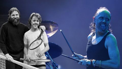 Из тенниса в хеви-метал: путь Ларса Ульриха от примерного мальчишки до барабанщика группы Metallica