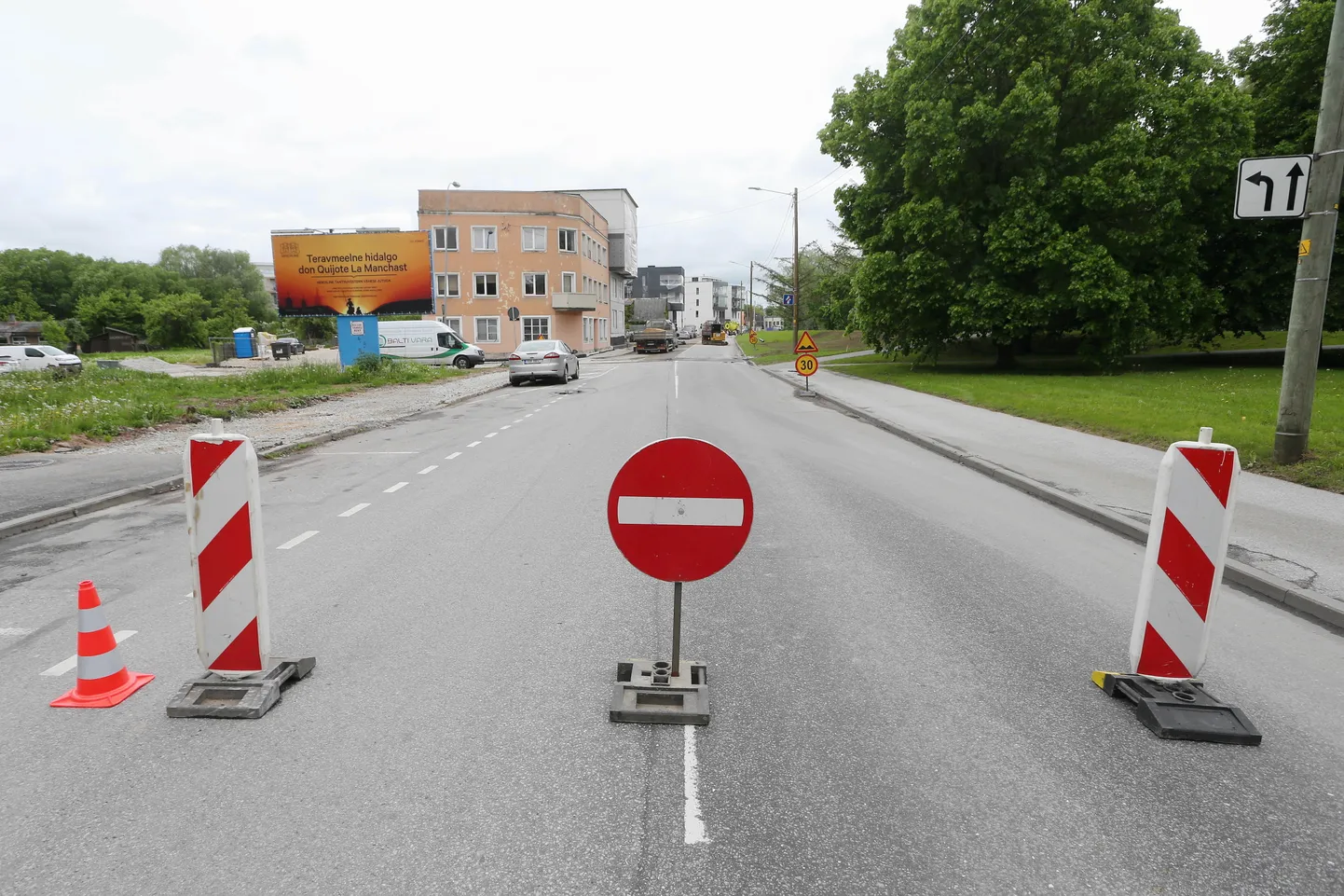 Fortuuna tänav on teeremondi tõttu suletud.