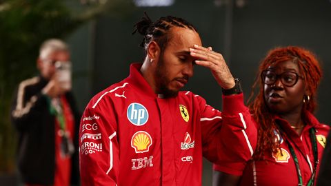 Hamilton: esimene hooaeg Ferraris on olnud tõeline õudusunenägu