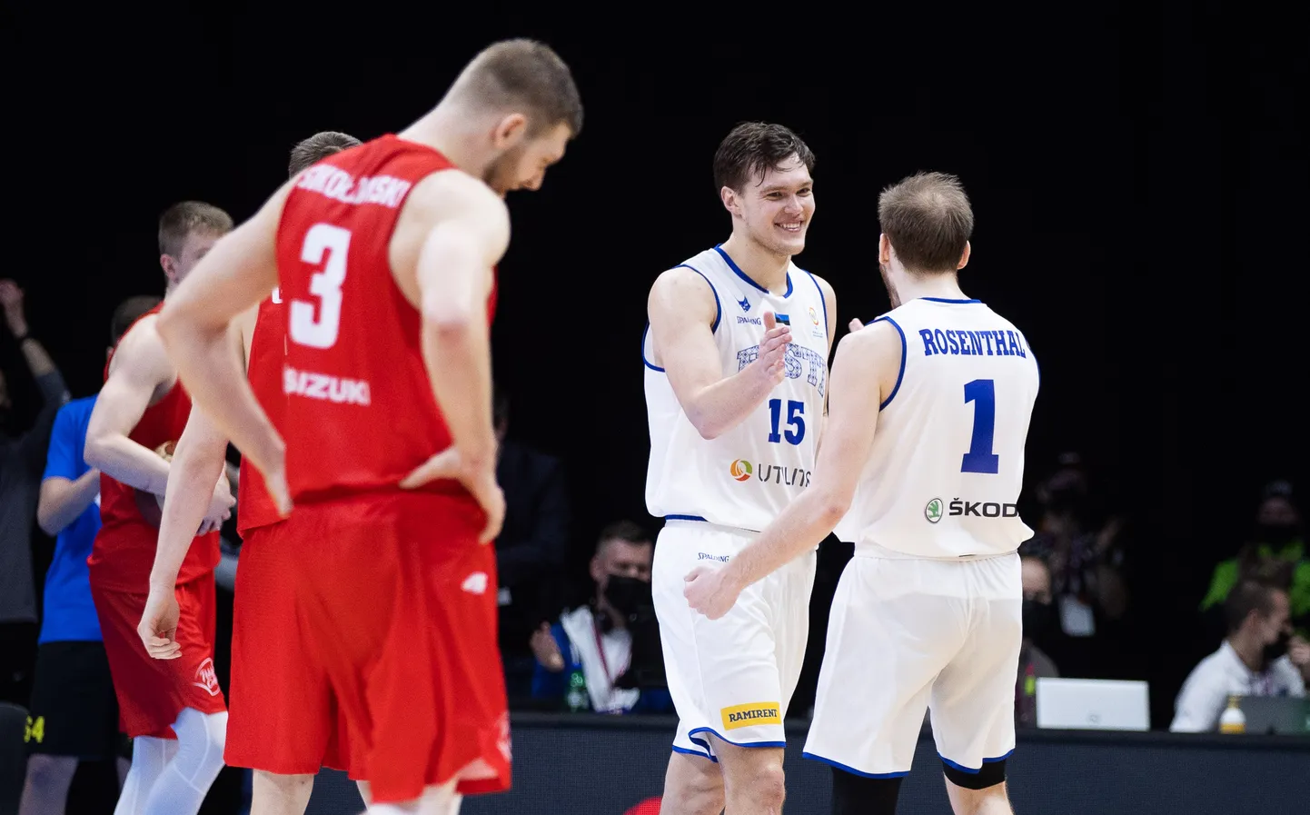 Märt Rosenthal (nr 1) ja Maik-Kalev Kotsar nautisid omavahelist koostööd.