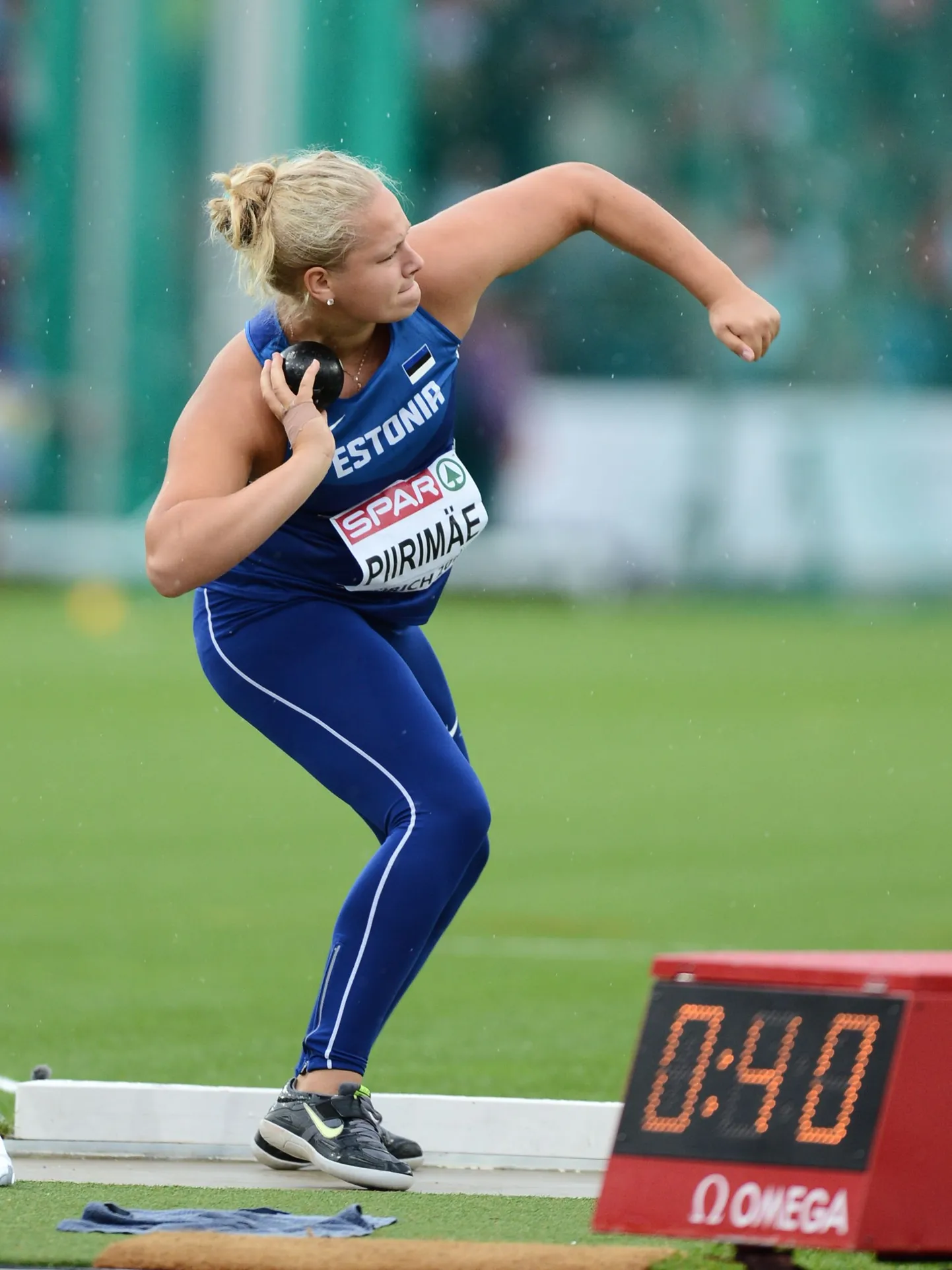 Kätlin Piirimäe Zürichis toimuval EMil