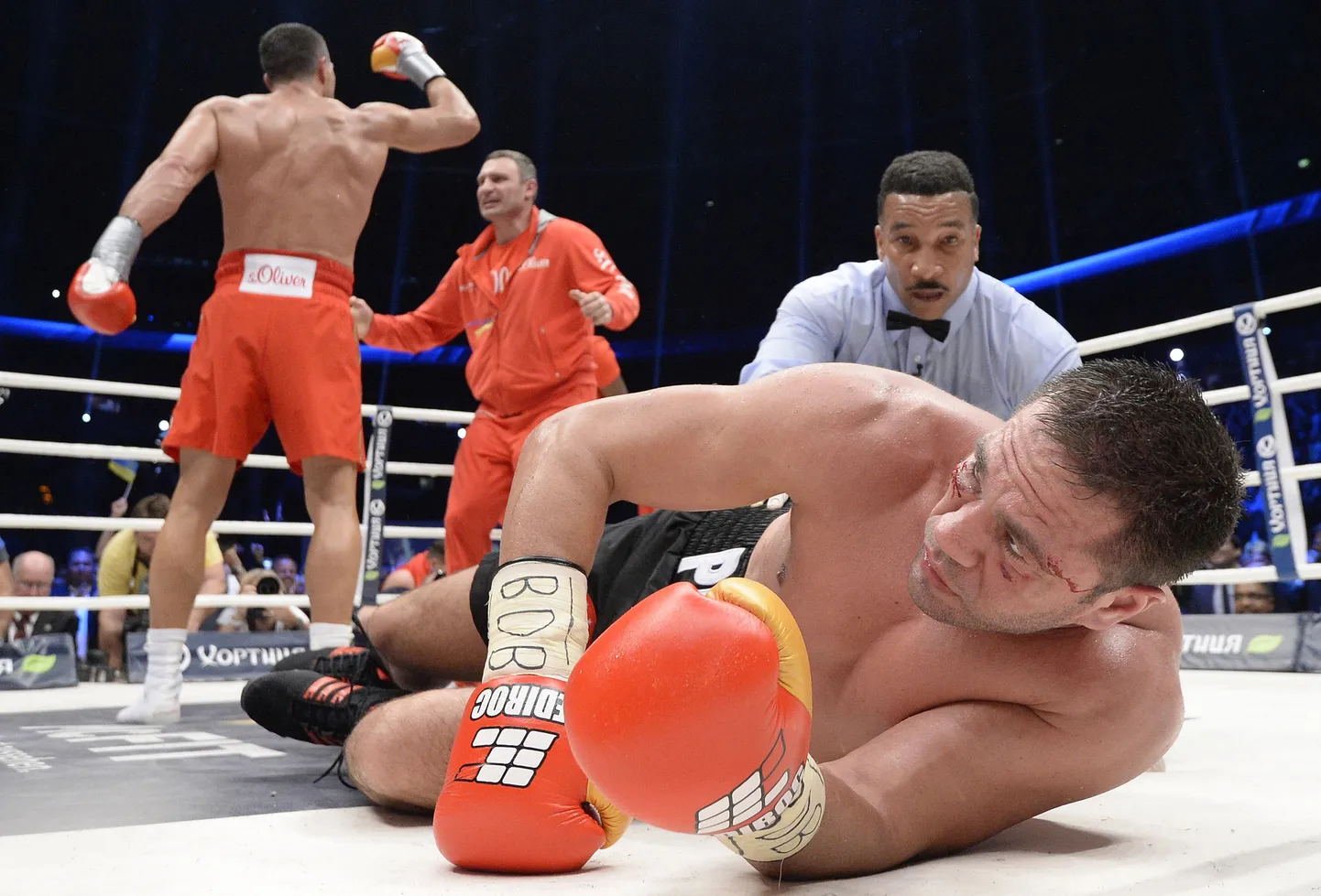Kubrat Pulev (esiplaanil)