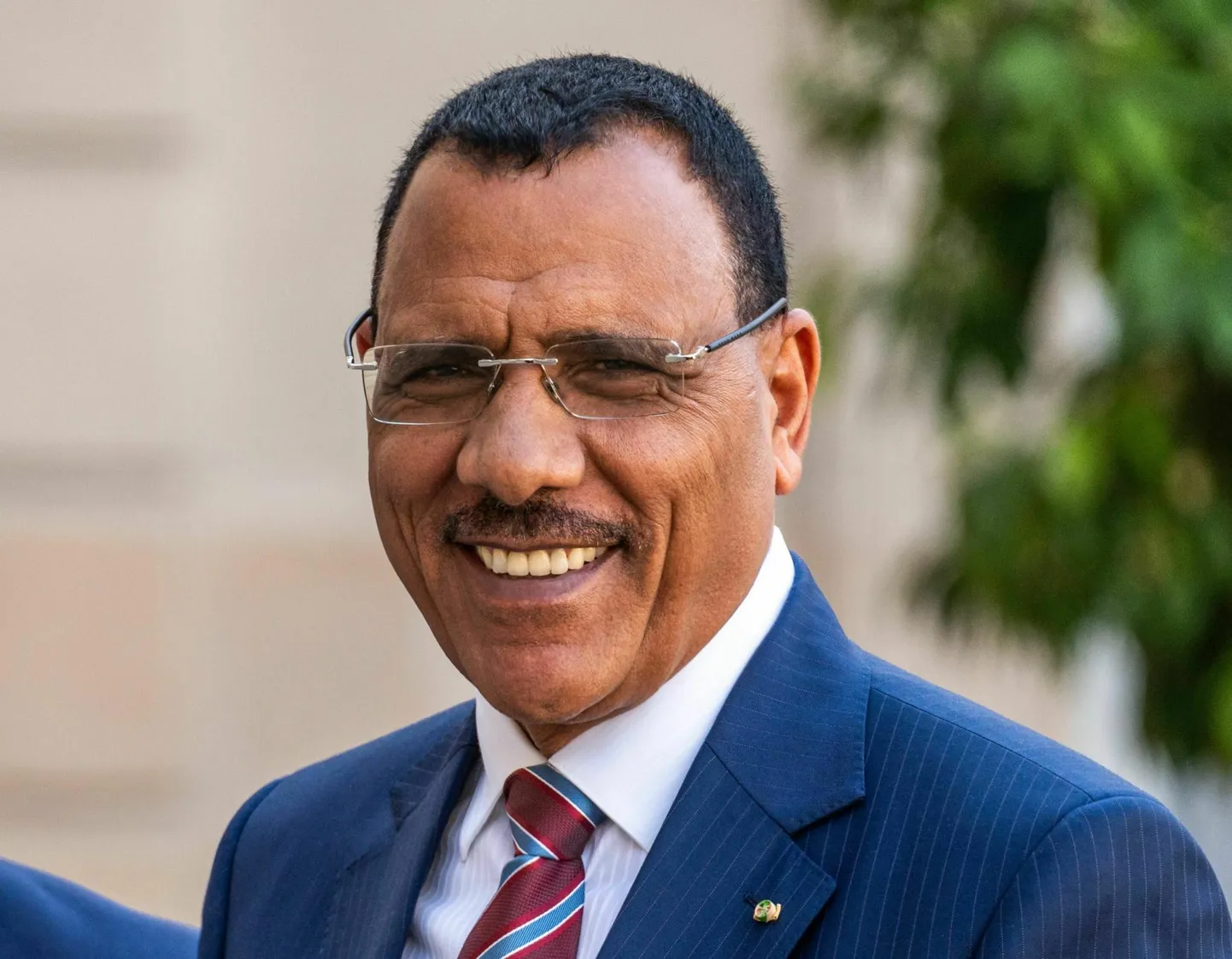 Nigeri kukutatud president Mohamed Bazoum. FOTO: Alexis Jumeau/sipa/scanpix