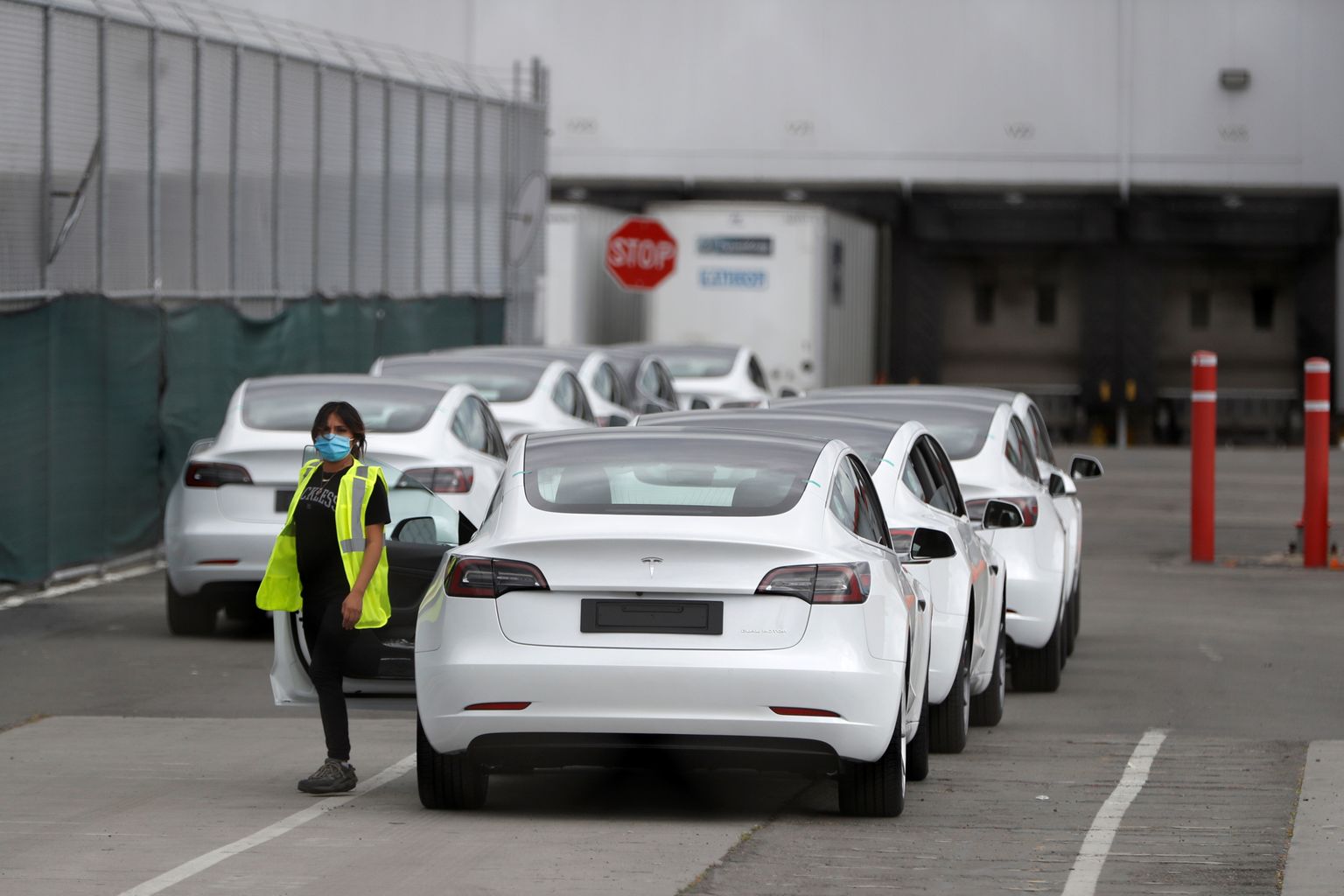 Tesla tehas Fremontis, Californias.