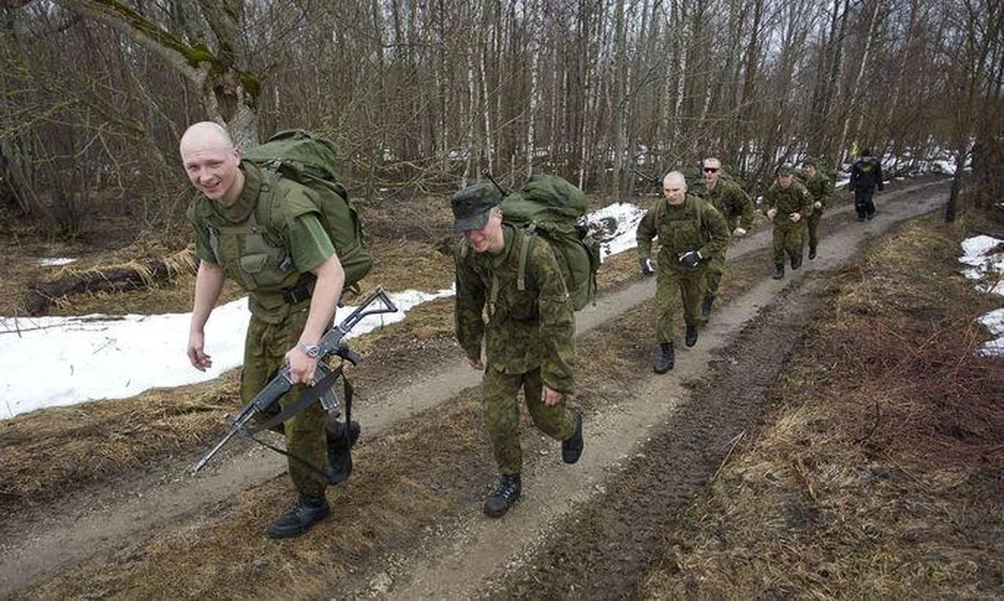 Scoutsrännak. Illustreeriv foto.