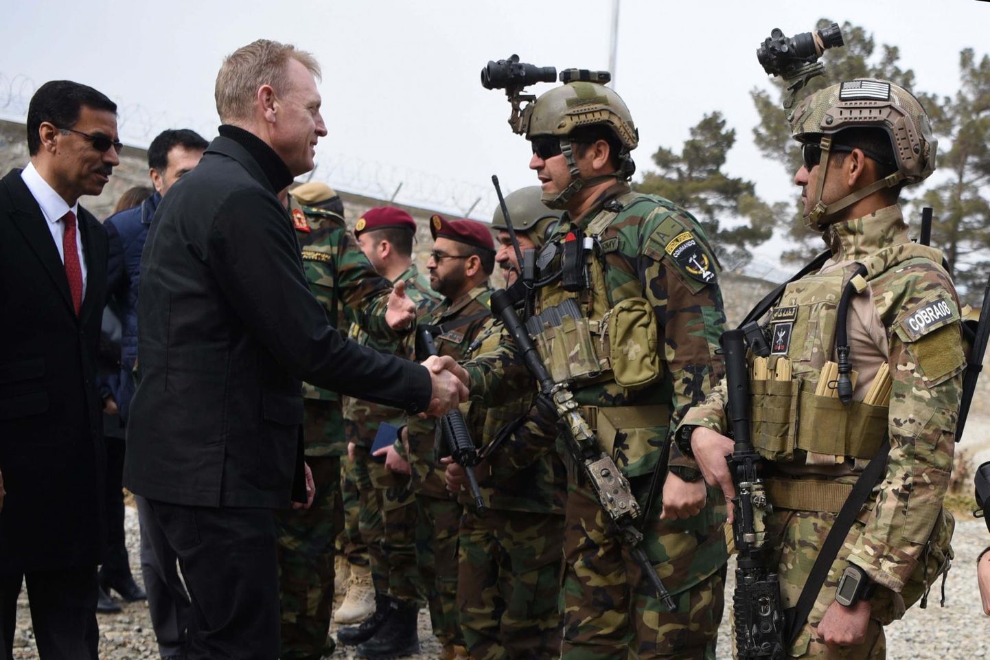 Enne NATOsse kolleegidega kohtuma tulemist käis Ameerika Ühendriikide kaitseministri kohusetäitja Patrick Shanahan Afganistanis kohapealsete oludega tutvumas.