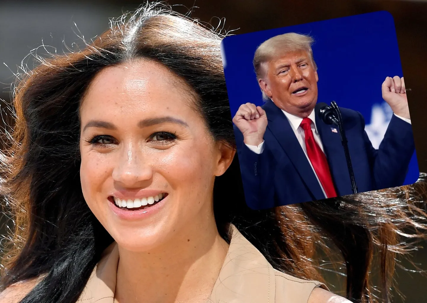 Meghan Markle ja Donald Trump