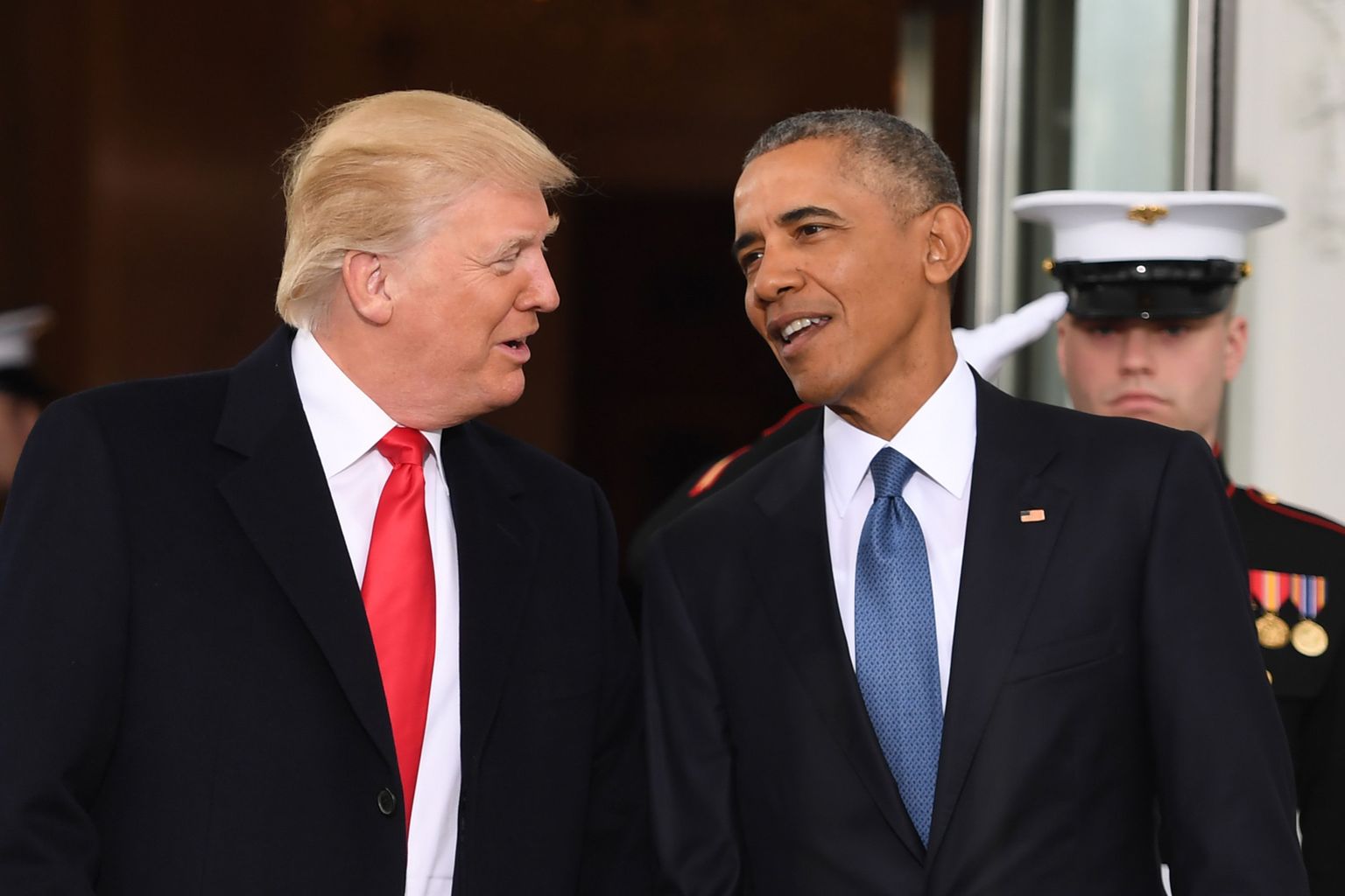 Donald Trump ja Barack Obama