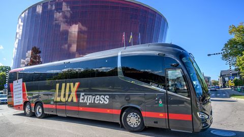 Автобусы заполнены до отказа: Lux Express совершит более 40 дополнительных поездок на июньские праздники