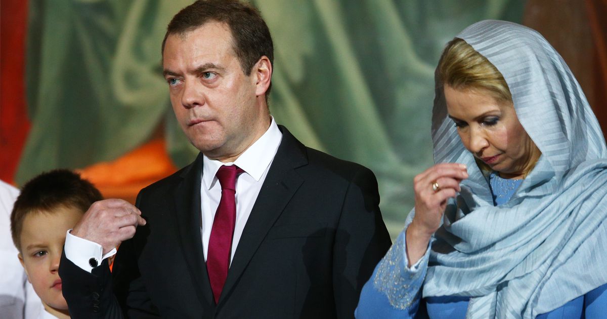 Семья Медведева Фото