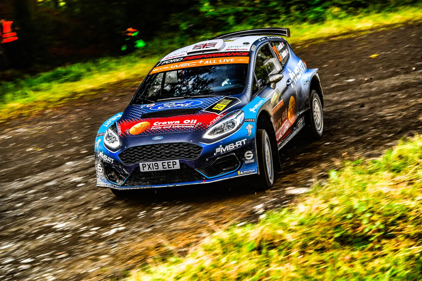 Gus Greensmith M-Spordi Fiesta roolis.